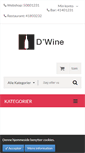 Mobile Screenshot of d-wine.dk
